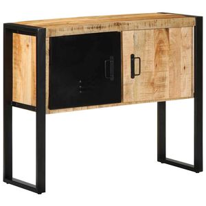 vidaXL Konzolov&aacute; skř&iacute;ňka 90x35x75 cm masivn&iacute; hrub&eacute; mangovn&iacute;kov&eacute; dřevo