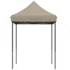 vidaXL Skládací party stan pop-up taupe 200 x 200 x 306 cm