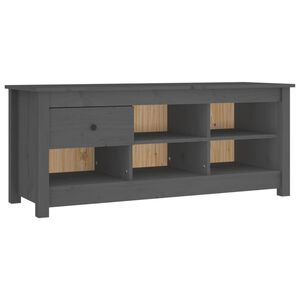 vidaXL Botn&iacute;k &scaron;ed&yacute; 110 x 38 x 45,5 cm masivn&iacute; borovice