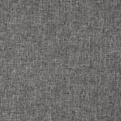 vidaXL Skládací lenoška na podlahu světle šedá textil