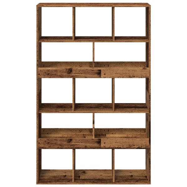 vidaXL Dělic&iacute; stěna old wood 100 x 33 x 156,5 cm kompozitn&iacute; dřevo