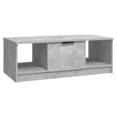 vidaXL Konferenční stolek betonově šedý 102x50x36 cm kompozitní dřevo