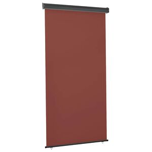 vidaXL Balkonov&aacute; z&aacute;stěna 125 x 250 cm hněd&aacute;