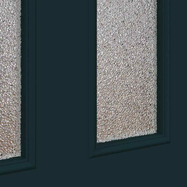 vidaXL Vchodov&eacute; dveře b&iacute;l&eacute; 110 x 210 cm PVC