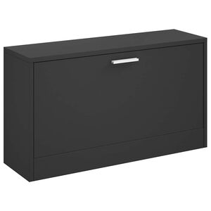 vidaXL Botn&iacute;k čern&aacute; 80 x 24 x 45 cm, dřevo