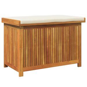 vidaXL Outdoor Cushion Box 90x50x60,5 cm Masivn&iacute; dřevo ak&aacute;cie