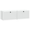 vidaXL N&aacute;stěnn&aacute; TV skř&iacute;ň B&iacute;l&aacute; 98 x 31 x 30 cm Kompozitn&iacute; dřevo