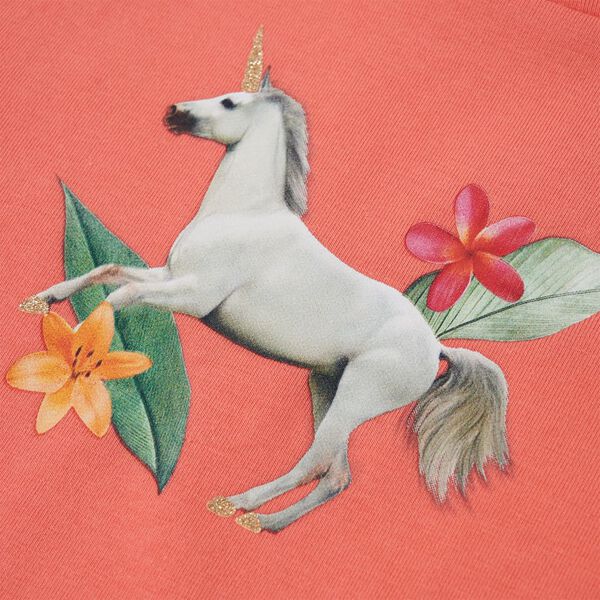 Dětsk&eacute; tričko s kr&aacute;tk&yacute;m ruk&aacute;vem kor&aacute;lov&eacute; 116