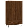 vidaXL Skř&iacute;ň highboard hněd&yacute; dub 69,5 x 31 x 115 cm kompozitn&iacute; dřevo