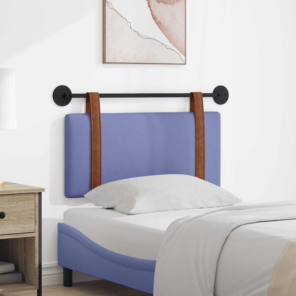 vidaXL Z&aacute;věsn&aacute; čeln&iacute; deska Modr&aacute; dž&iacute;novina 90 x 55 x 5 cm Antick&yacute; PU