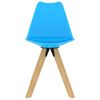 vidaXL J&iacute;deln&iacute; židle 2 ks modr&eacute;