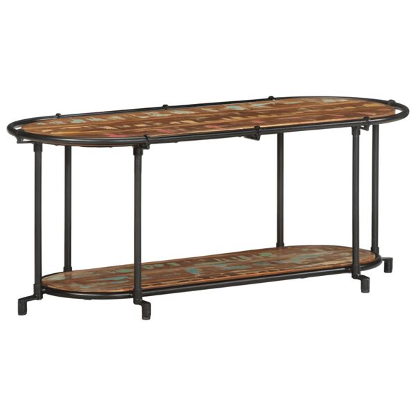 vidaXL TV stolek 100 x 42 x 40 cm masivní recyklované dřevo