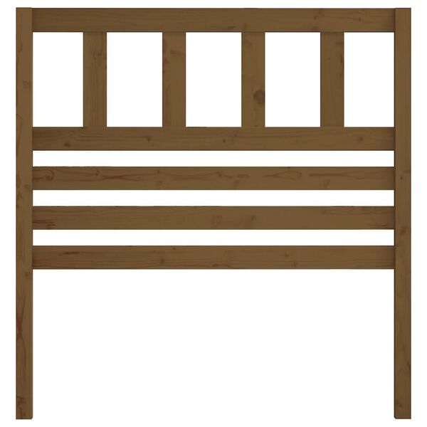 vidaXL Čelo postele medově hněd&eacute; 96 x 4 x 100 cm masivn&iacute; borovice
