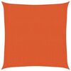 vidaXL St&iacute;n&iacute;c&iacute; plachta 160 g/m&sup2; oranžov&aacute; 2,5 x 2,5 m HDPE