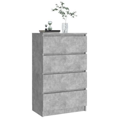 vidaXL Příborník betonově šedý 60 x 35 x 98,5 cm kompozitní dřevo