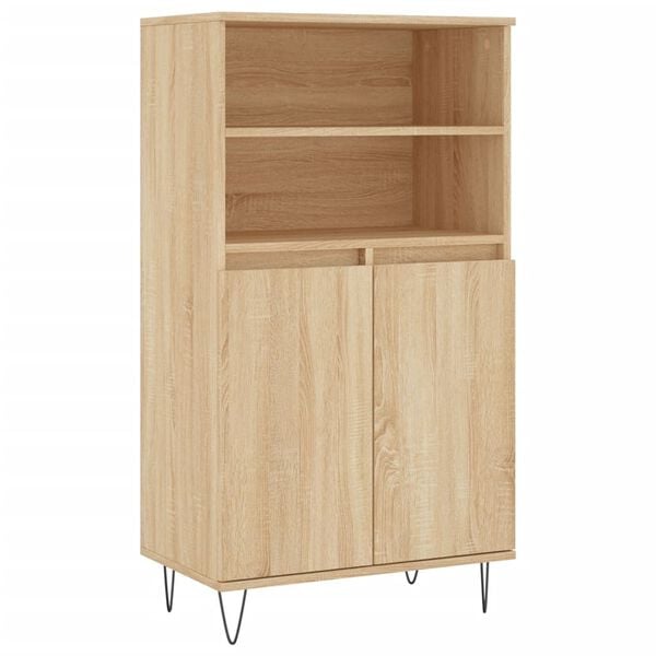 vidaXL Skř&iacute;ň highboard dub sonoma 60 x 36 x 110 cm kompozitn&iacute; dřevo