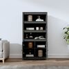 vidaXL Skříň highboard šedá 80 x 35 x 154 cm masivní borové dřevo