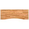 vidaXL Stoln&iacute; deska světle hněd&aacute; 140x60x2,5 cm dub obd&eacute;ln&iacute;kov&yacute;