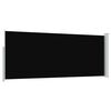 vidaXL Zatahovac&iacute; bočn&iacute; mark&yacute;za / z&aacute;stěna 120 x 300 cm čern&aacute;