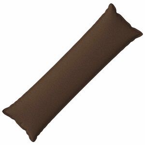 vidaXL Povlak na pol&scaron;t&aacute;ř HOUTEN Hněd&aacute; 40 x 145 cm Fale&scaron;n&yacute; len
