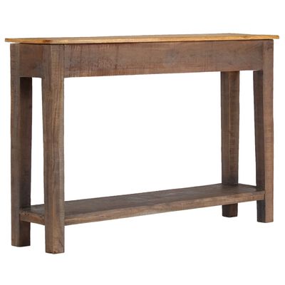 vidaXL Konzolový stolek z masivního dřeva 118 x 30 x 80 cm vintage