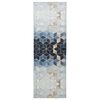 vidaXL Běhoun LESAKA Stř&iacute;brn&aacute; 50 x 150 cm Diamantov&yacute; samet