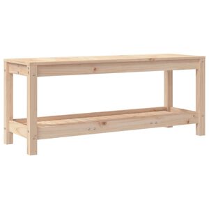 vidaXL Zahradn&iacute; lavice 108 x 35 x 45 cm masivn&iacute; borov&eacute; dřevo