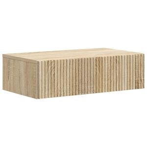 vidaXL N&aacute;stěnn&yacute; bočn&iacute; stůl Dub sonoma 59 x 34,5 x 17 cm