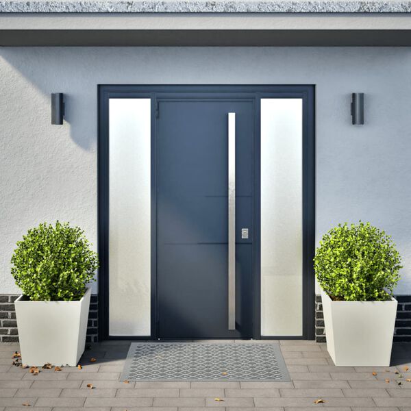 vidaXL Zahradní truhlíky 2 ks bílé 50 x 50 x 50 cm ocel