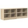 vidaXL Z&aacute;suvka pod postel s polic&iacute; 2 ks Dub sonoma 66 x 33 x 48 cm