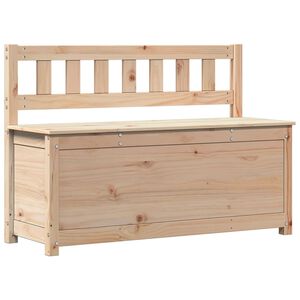 vidaXL Lavice 110 x 41 x 76,5 cm masivn&iacute; borovice