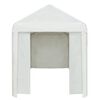 vidaXL Party stan PE 2 x 5 m bílý