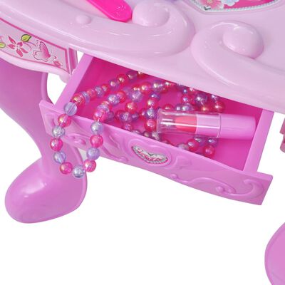 Dětský toaletní stolek na hraní se světly a zvukovými efekty