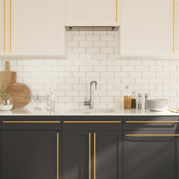 vidaXL N&aacute;bytkov&eacute; &uacute;chytky 10 ks zlat&eacute; 480 mm nerezov&aacute; ocel