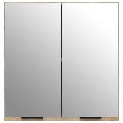 vidaXL Koupelnová zrcadlová skříňka dub sonoma 64 x 20 x 67 cm