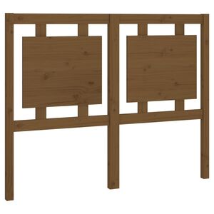 vidaXL Čelo postele medově hněd&eacute; 125,5 x 4 x 100 cm masivn&iacute; borovice