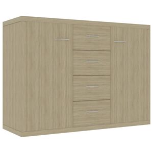 vidaXL Př&iacute;born&iacute;k dub sonoma 88 x 30 x 65 cm kompozitn&iacute; dřevo
