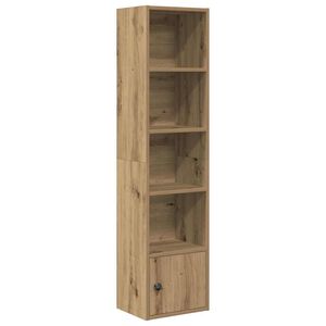vidaXL Knihovna dub artisan 31x24x127 cm kompozitn&iacute; dřevo