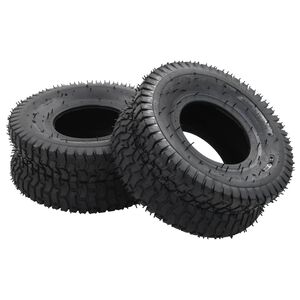 vidaXL 4d&iacute;ln&yacute; set pl&aacute;&scaron;ť a du&scaron;e pro kolečko 15x6.00-6 4PR guma