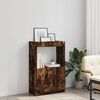 vidaXL Skř&iacute;ň highboard kouřov&yacute; dub 63 x 33 x 100 cm kompozitn&iacute; dřevo
