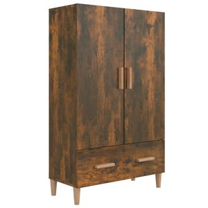 vidaXL Komoda kouřov&yacute; dub 70 x 31 x 115 cm kompozitn&iacute; dřevo