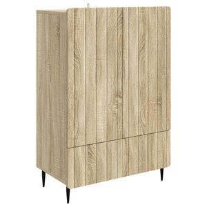 vidaXL Serv&iacute;rovac&iacute; skř&iacute;ň Dub sonoma 66 x 34,5 x 97 cm Kompozitn&iacute; dřevo