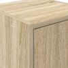 vidaXL Gar&aacute;žov&aacute; n&aacute;stěnn&aacute; skř&iacute;ň Sonoma Oak Engineered Wood