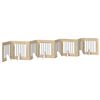 vidaXL Skl&aacute;dac&iacute; ps&iacute; br&aacute;na se stojany 8 pcs Dub sonoma 60 cm
