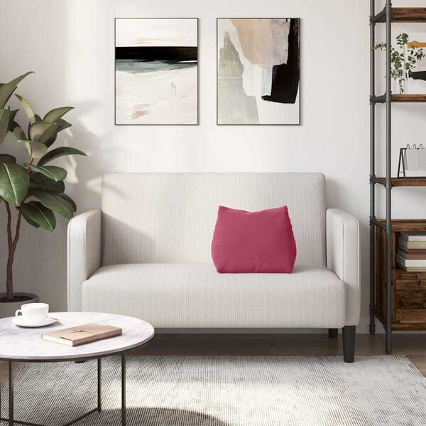 vidaXL Pol&scaron;t&aacute;ř na z&aacute;da V&iacute;no Červen&eacute; 45 x 20 x 35 cm Žebrovan&aacute; l&aacute;tka