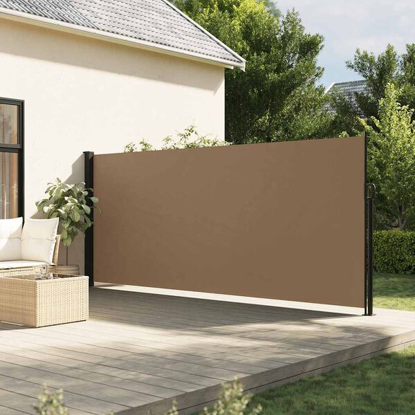 vidaXL Zatahovac&iacute; bočn&iacute; mark&yacute;za taupe 180 x 600 cm