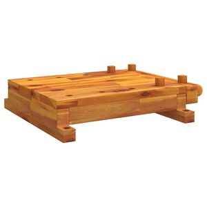 vidaXL Pracovn&iacute; deska se svěr&aacute;kem 52x44x9,5 cm masivn&iacute; ak&aacute;ciov&eacute; dřevo