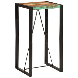 vidaXL Barov&yacute; stůl 60 x 55 x 110 cm masivn&iacute; recyklovan&eacute; dřevo