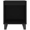 vidaXL Noční stolky 2 ks černé 40 x 35 x 50 cm kompozitní dřevo