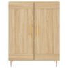 vidaXL Skř&iacute;ň highboard dub sonoma 69,5 x 34 x 180 cm kompozitn&iacute; dřevo